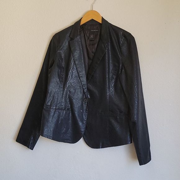 Calvin Klein Jackets & Blazers - Calvin Klein shimmering jacket size XL/TG/EG